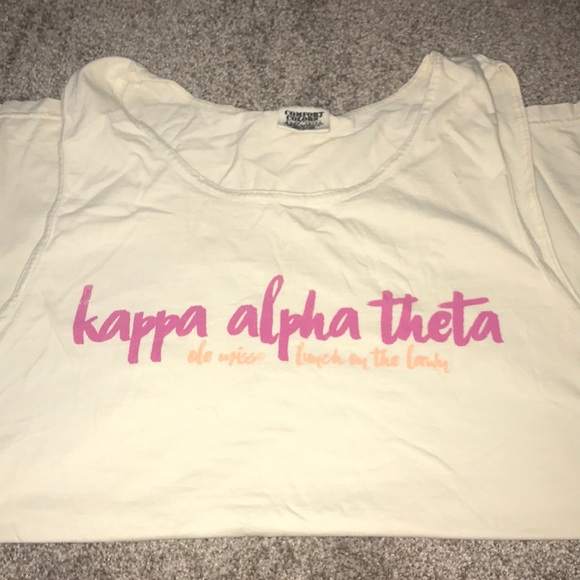 Kappa Alpha Theta Tank Top - Picture 1 of 4